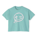 Go With the Flow Boxy Crop Tee