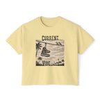 Hang ’Em Up & Chill - Boxy Crop Tee – Line Work Edition