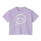 Go With the Flow Boxy Crop Tee