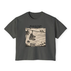 Hang ’Em Up & Chill - Boxy Crop Tee – Line Work Edition